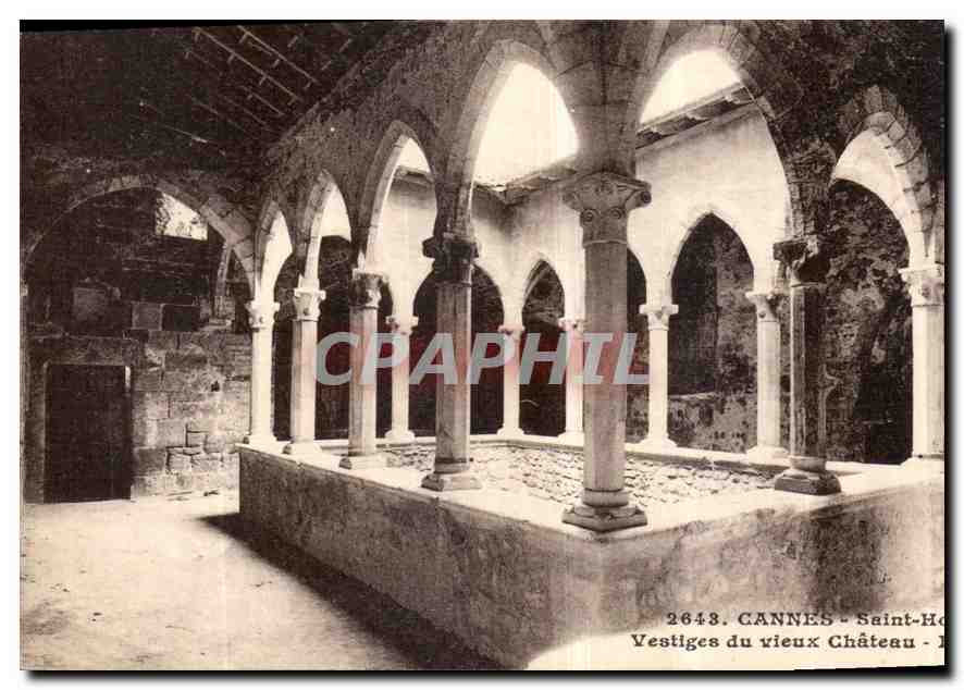 Cannes - Saint-Honorat - Vestiges du vieux Château — CPAPHIL n°2648