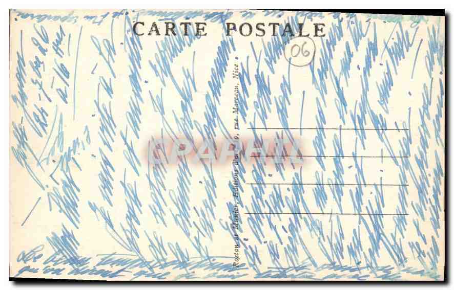 Cannes - Saint-Honorat - Vestiges du vieux Château — CPAPHIL n°2648 — Verso