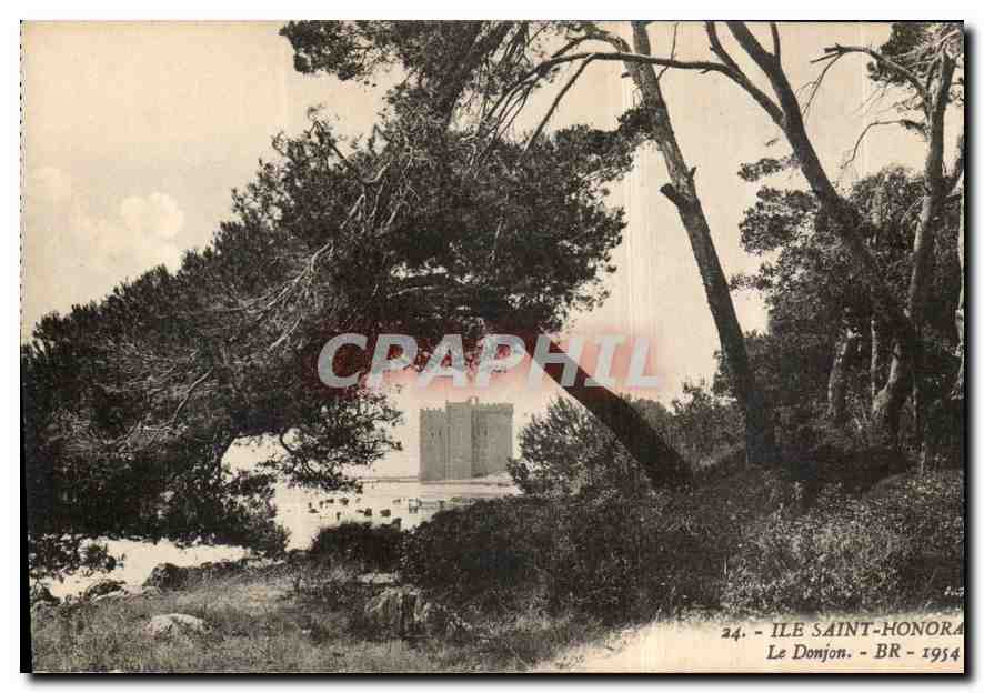 Ile Saint-Honorat - Le Donjon - BR - 1954