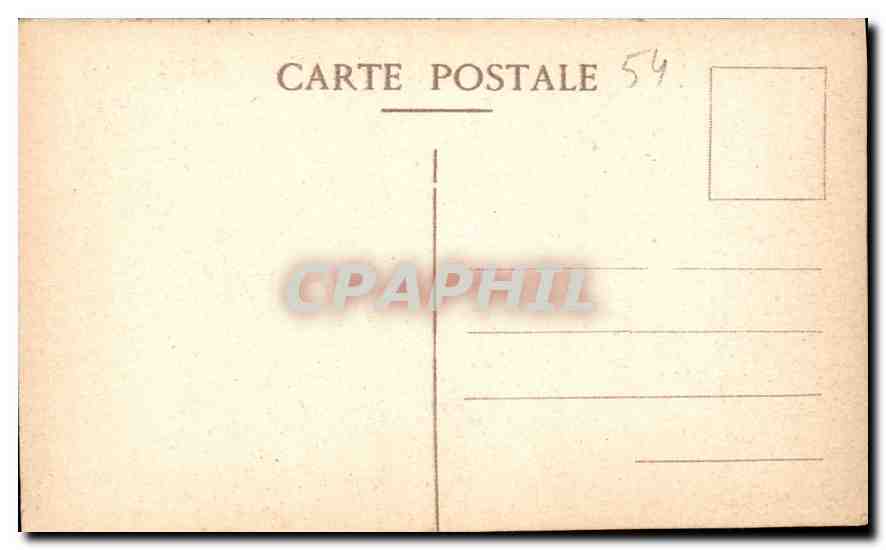 CPA Pont a Mousson L'Abbaye de Mousson  — Verso