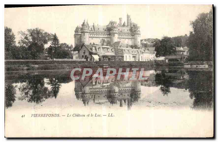 Pierrefonds — Le Château et le Lac — LL. — n°41