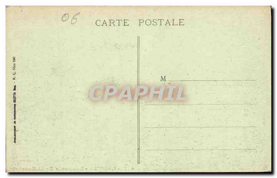 CPA Cannes Sous bois Ile St Honorat  — Rückseite
