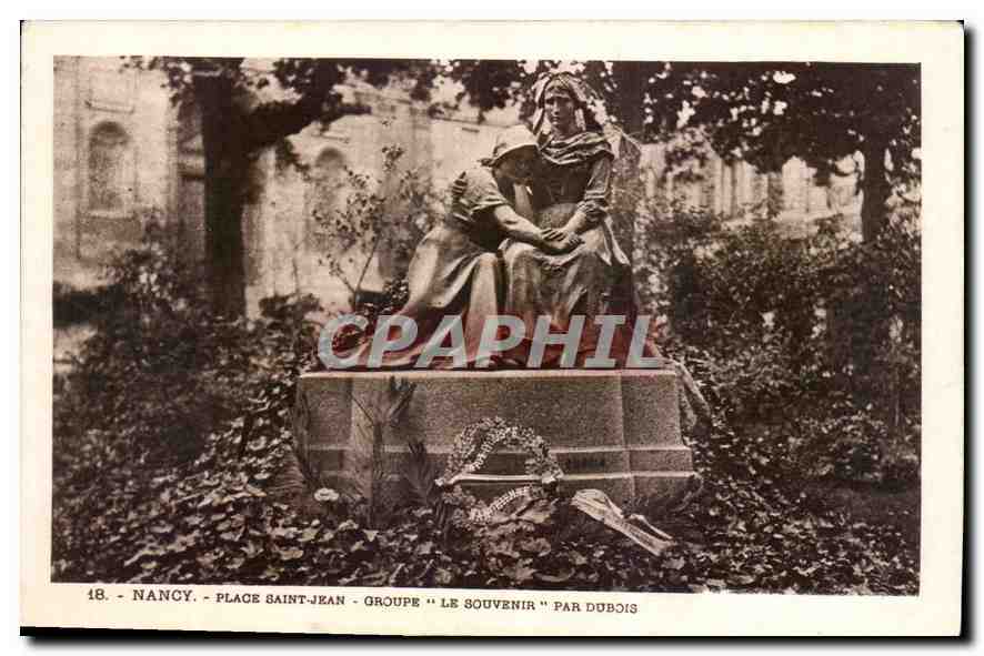 Nancy - Place Saint-Jean - Gruppe "Le Souvenir" von Dubois