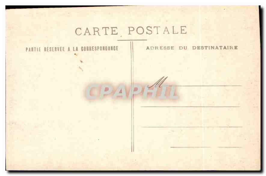 CARTE PHOTO Enfant Communiante — Rückseite