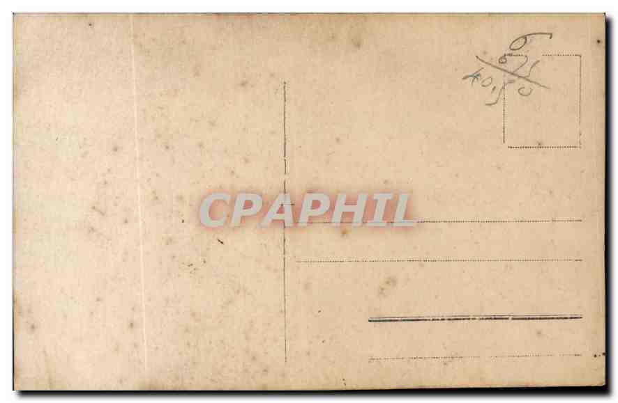 CARTE PHOTO Enfants  — Verso