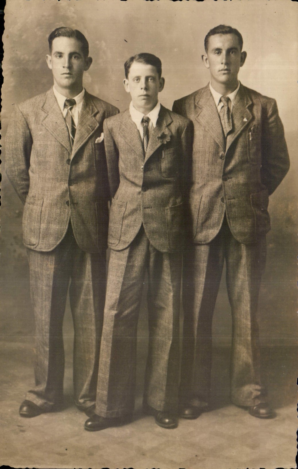 CARTE PHOTO Hommes