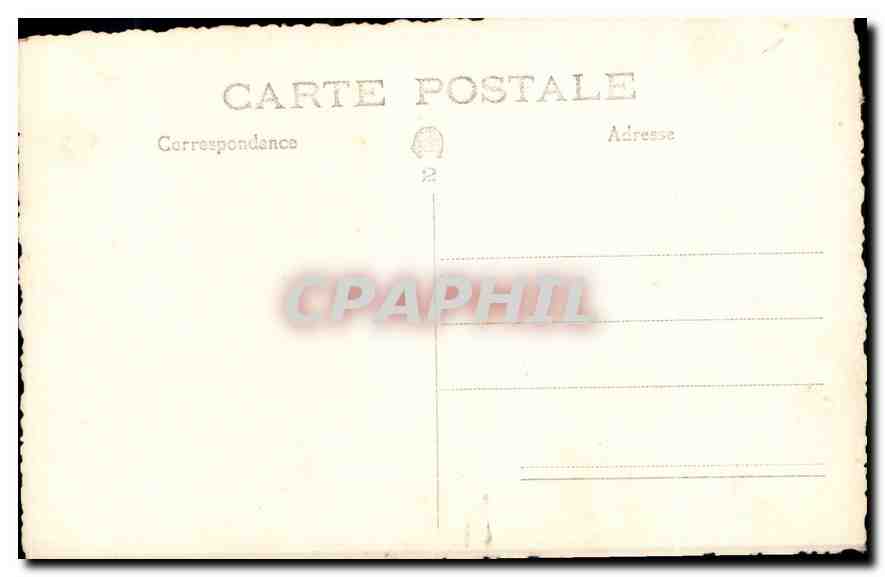 CARTE PHOTO Hommes — Rückseite