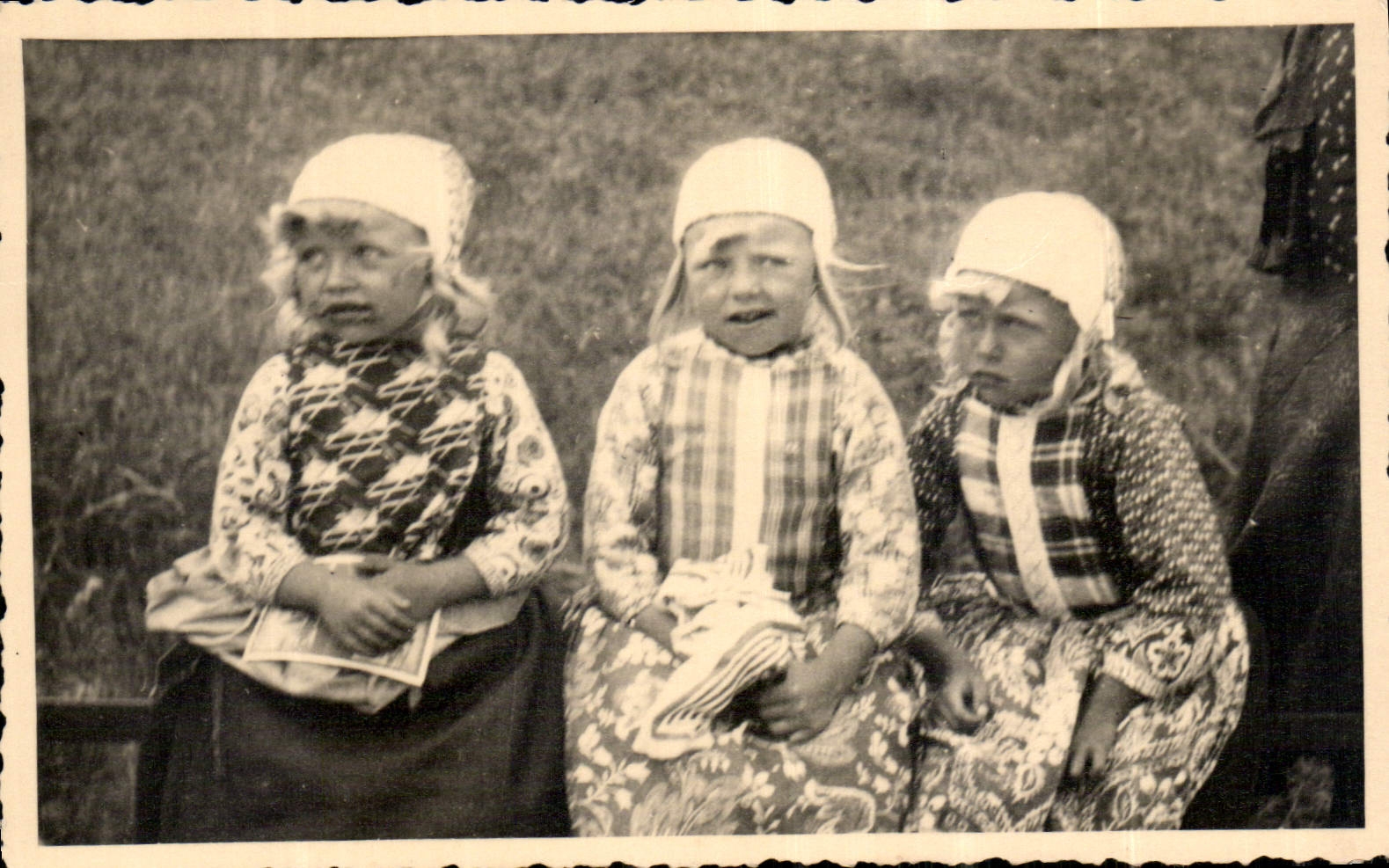 CARTE PHOTO Enfants Pays-Bas Folklor