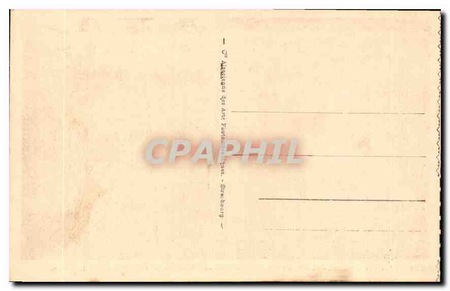 CPA Versailles la Table de la Signature de la Paix 28 Juin 1919  — Verso