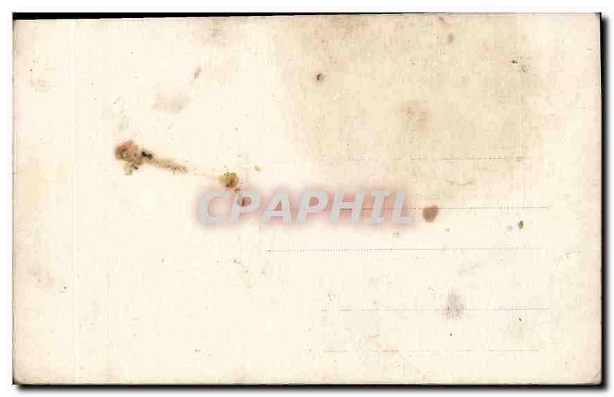 CARTE PHOTO Homme Bohain — Verso