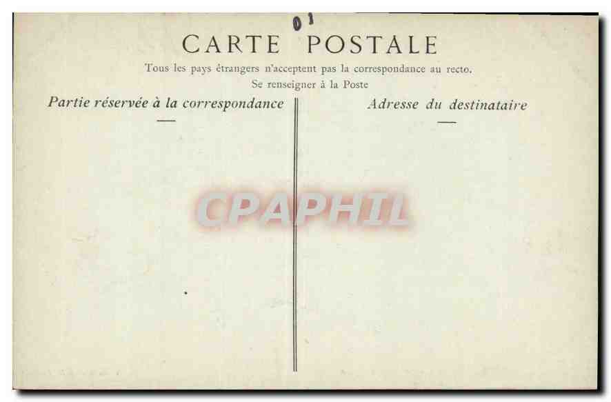CPA Brou Ensemble de l'Eglise  — Rückseite