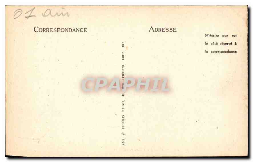 Bourg -- Église de Brou -- Le Chœur — ND — Rückseite