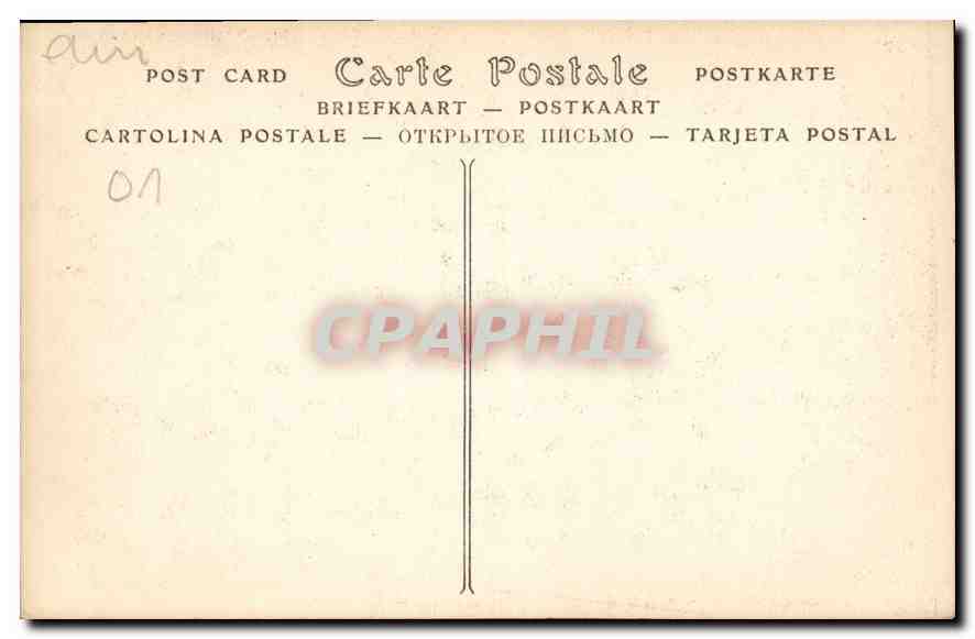 CPA Eglise de Brou Mausolee de Philibert le Beau  — Rückseite