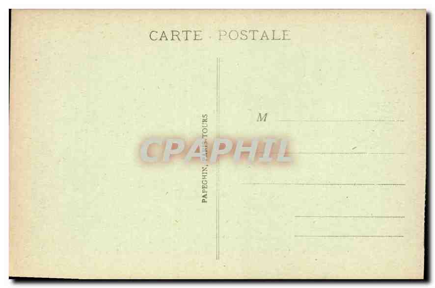 CPA Versailles le palais du Petit Trianon  — Verso