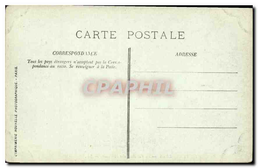 Palais de Versailles — Le Vestibule des Politesse — LL. — Verso
