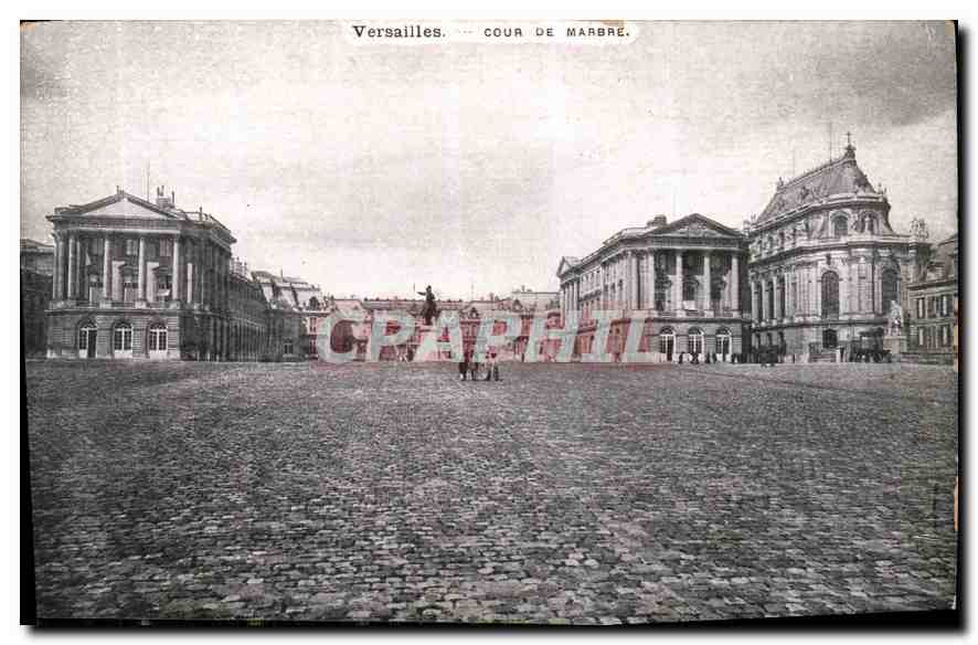 CPA Versailles Cour de Marbre 