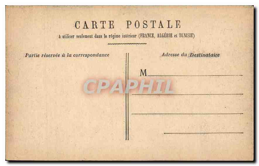 CPA Versailles Hameau de Trianon Maison du Seigneur  — Verso