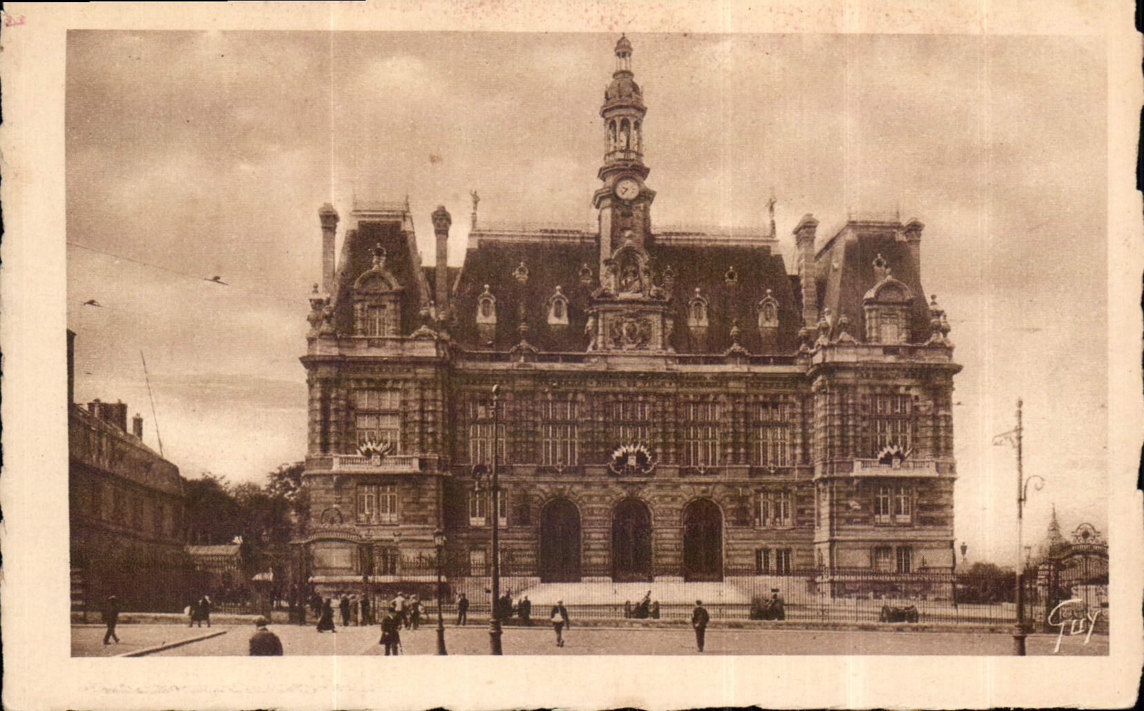 CPA Versailles Hotel de Ville 