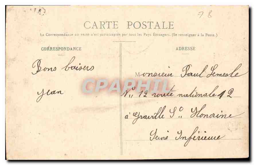 CPA Musee de Versailles voiture du Mariage de Napoleon 1er  — Verso