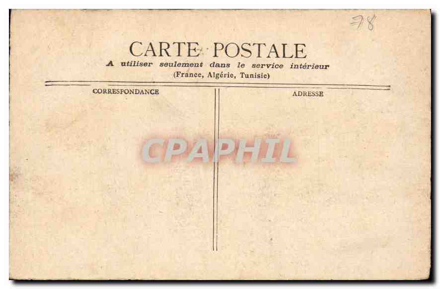 CPA Versailles Bassin de Neptune  — Verso
