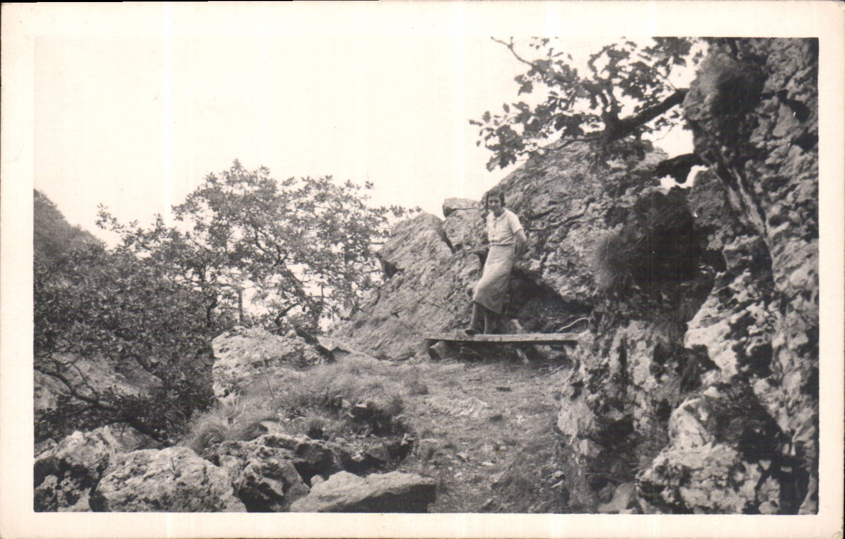 CARTE PHOTO Femme