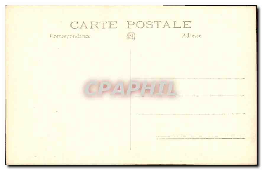CARTE PHOTO Femme — Rückseite