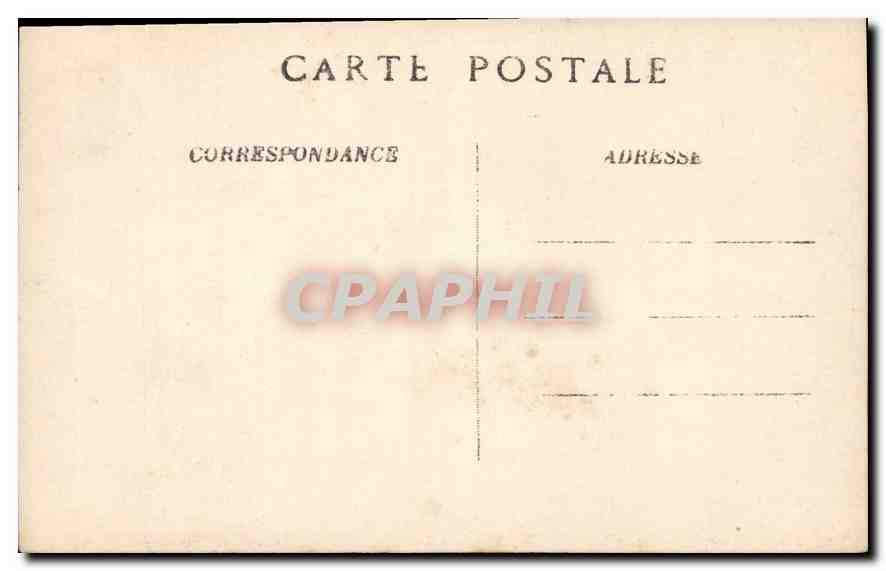 CARTE PHOTO Homme Cloches — Rückseite