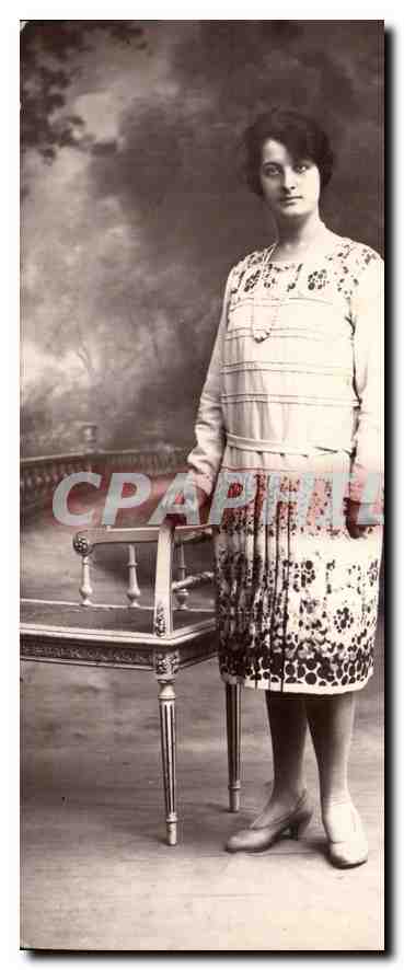 CARTE PHOTO Femme Vesoul