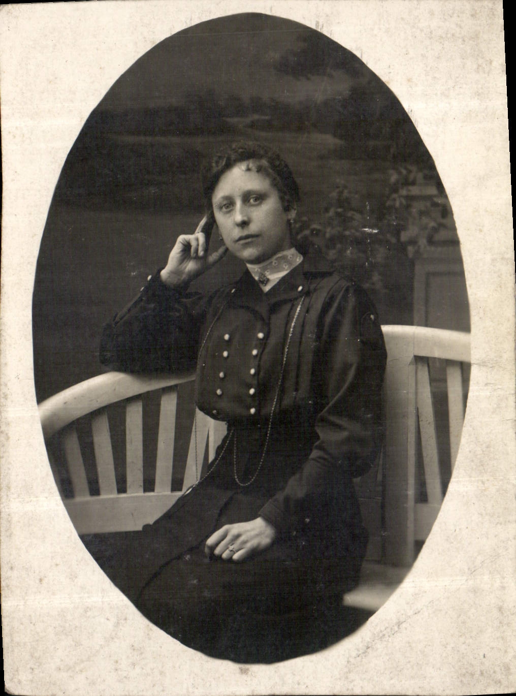 CARTE PHOTO Femme