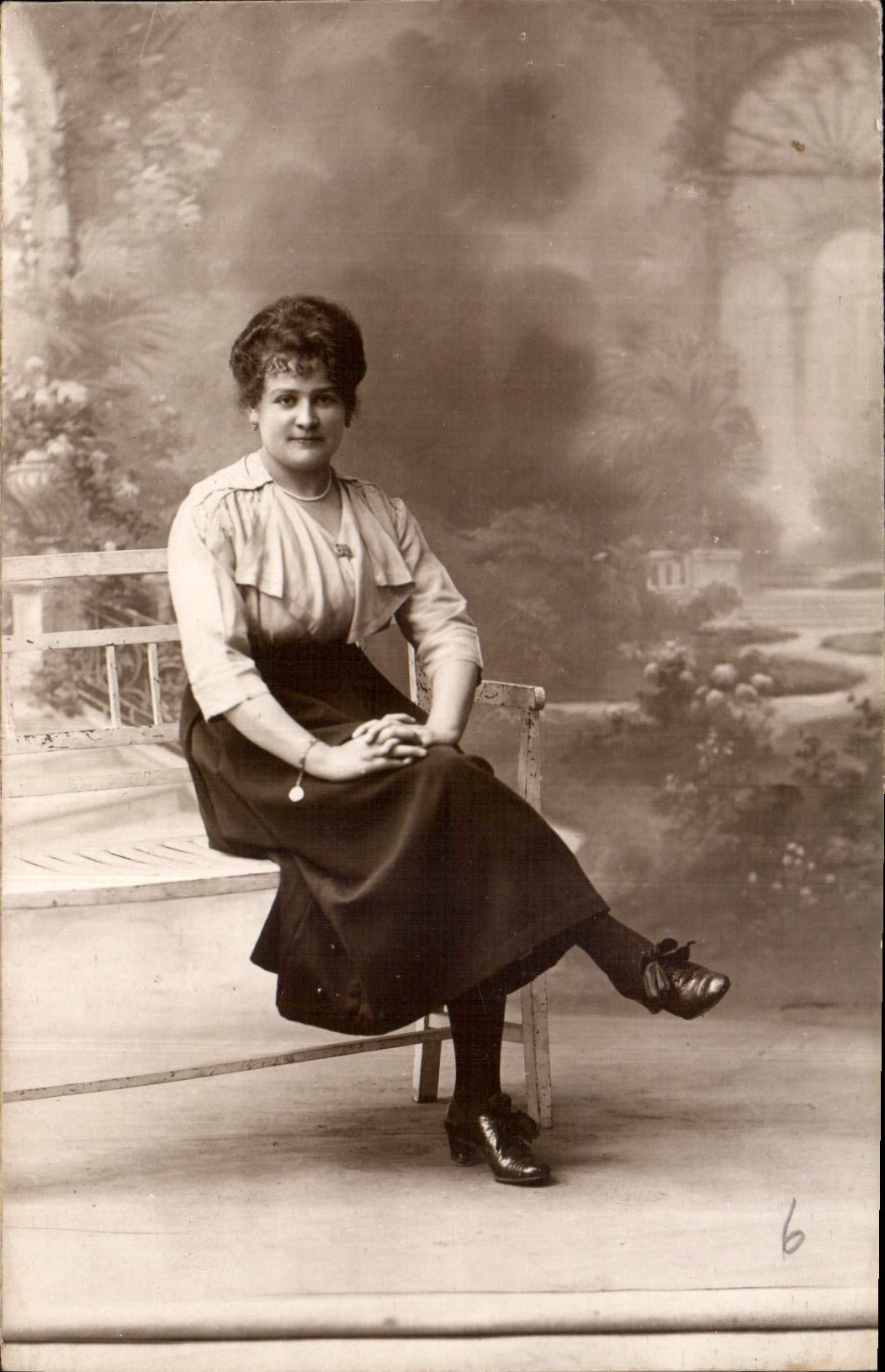 CARTE PHOTO Femme