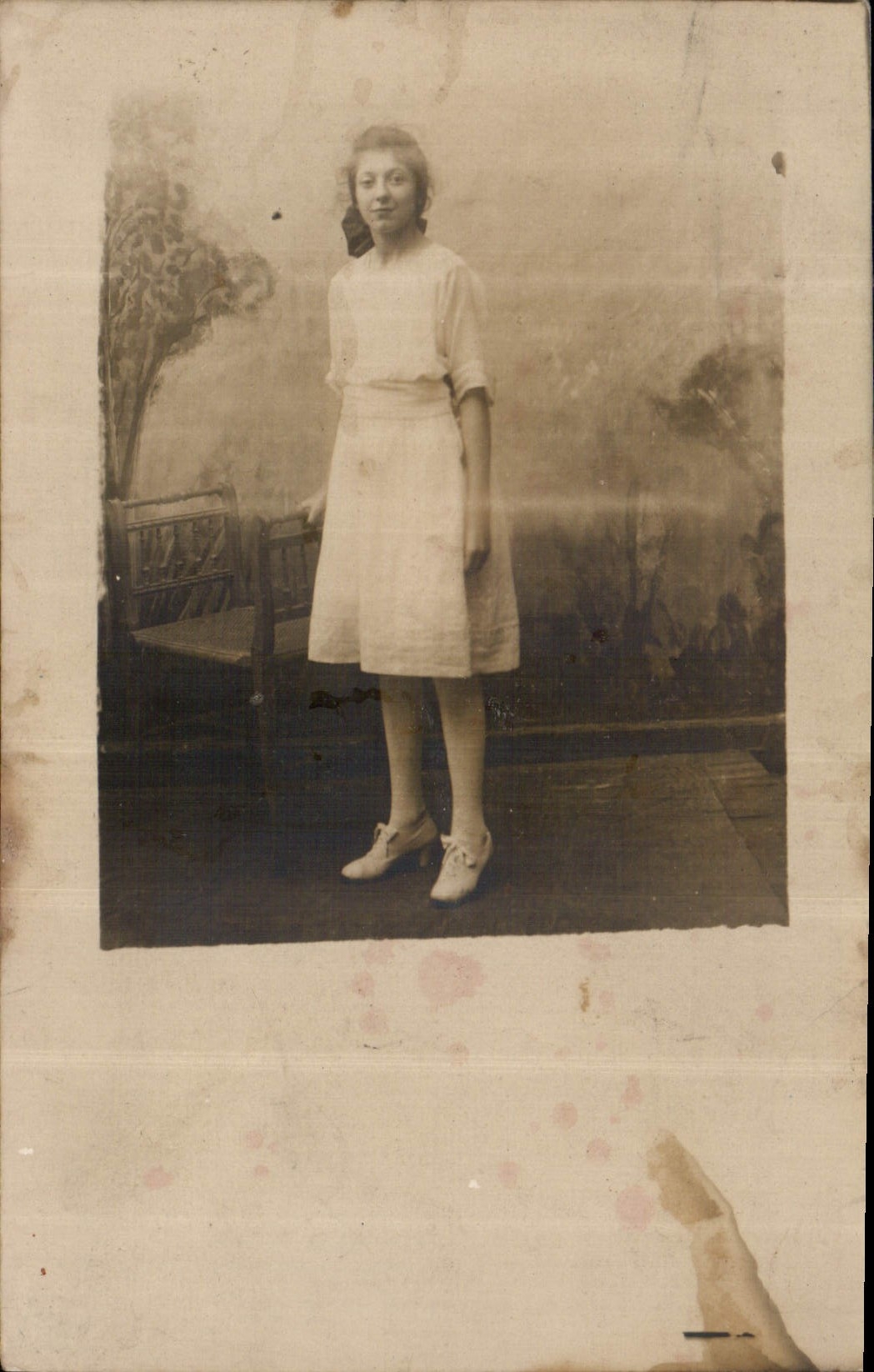 CARTE PHOTO Femme