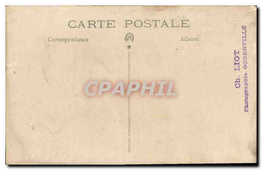 CARTE PHOTO Femme — Rückseite