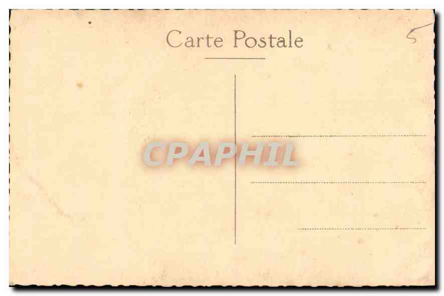 Famille à cinq — portrait en extérieur — éditeur inconnu — Rückseite