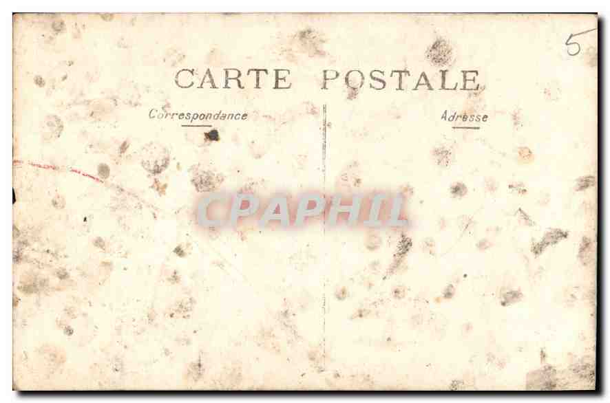 CARTE PHOTO Enfant — Verso