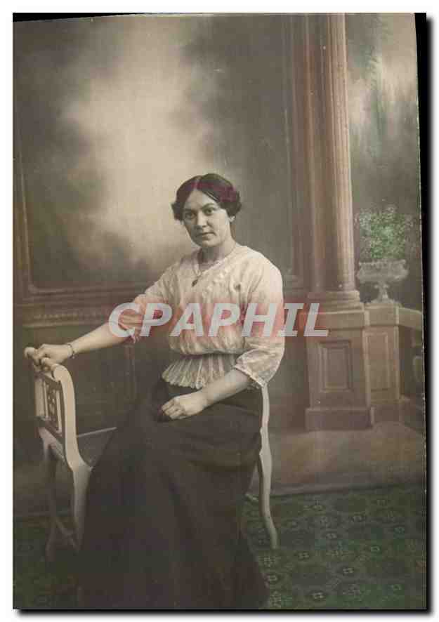 CARTE PHOTO Femme
