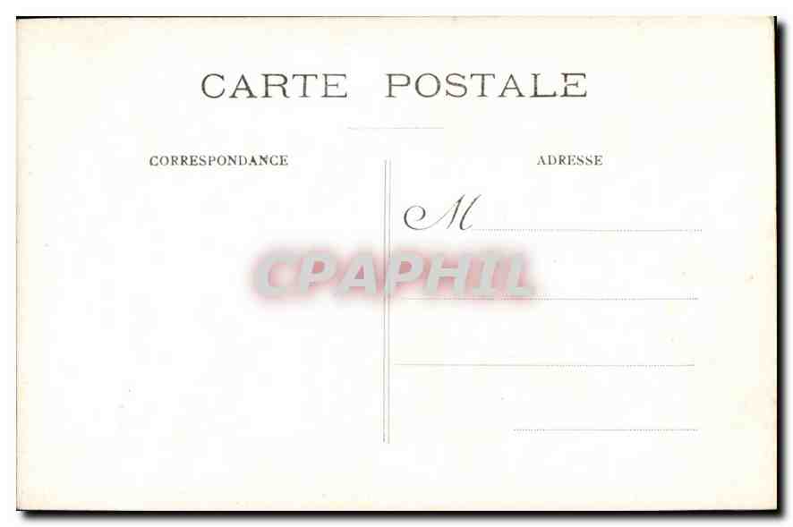 CARTE PHOTO Enfant Chiens — Verso
