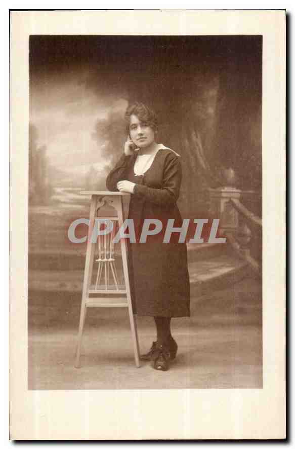 CARTE PHOTO Femme