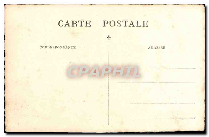 CARTE PHOTO Enfant Communiant — Rückseite