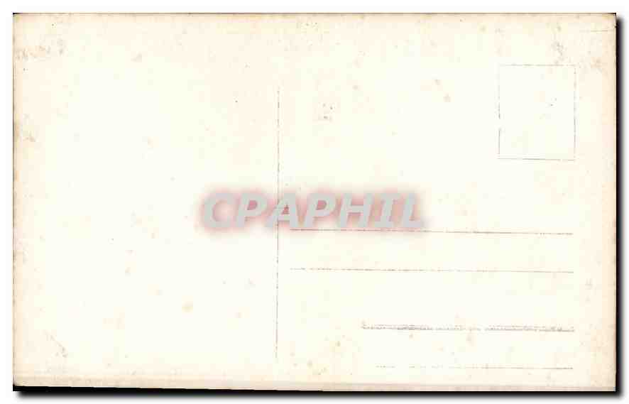 CARTE PHOTO Enfant Communiant — Verso