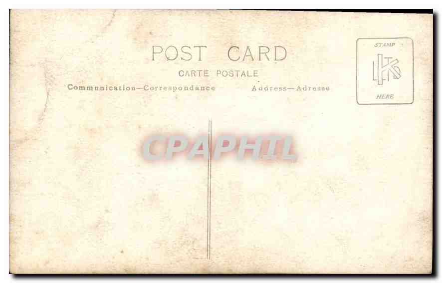 CARTE PHOTO Femmes Theatre — Verso