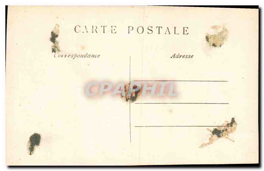 CARTE PHOTO Femmes Theatre — Rückseite