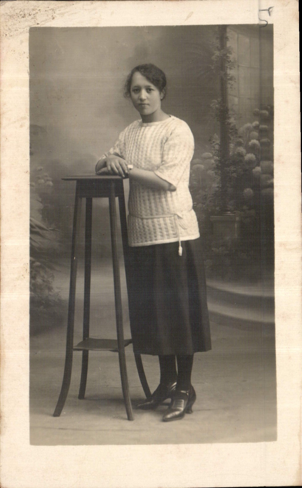 CARTE PHOTO Femme