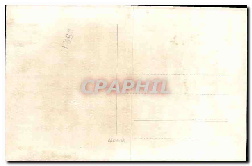 CARTE PHOTO Ville Allemagne — Verso