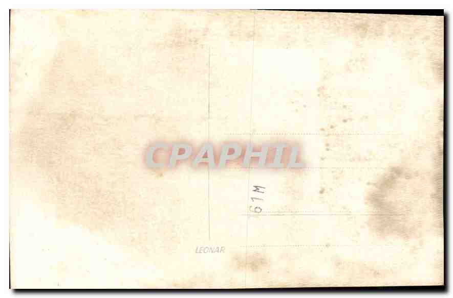 CARTE PHOTO Ville Allemagne — Verso