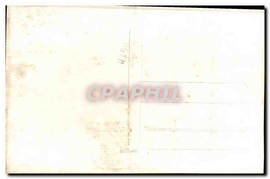 CARTE PHOTO Ville Allemagne — Verso