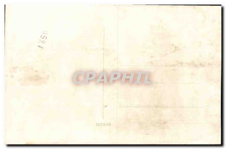 CARTE PHOTO Ville Allemagne — Verso