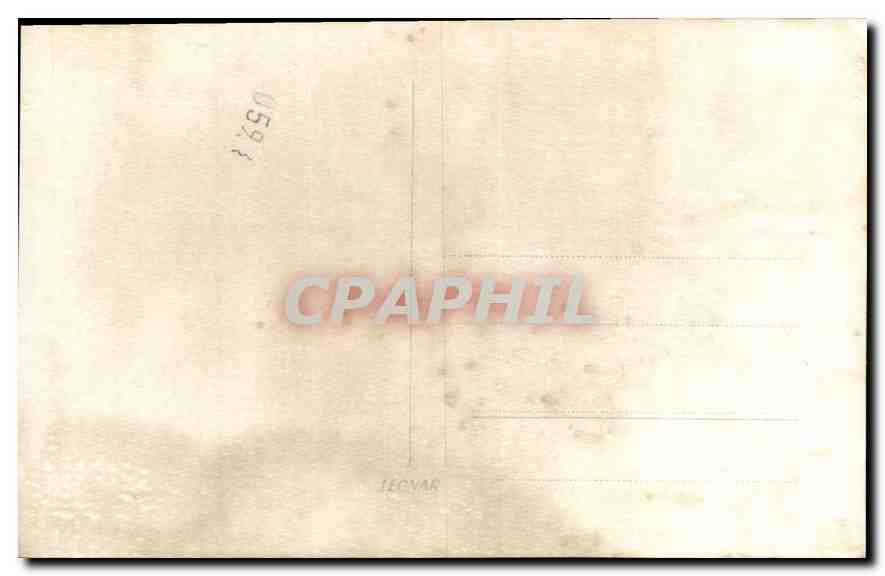 CARTE PHOTO Ville Allemagne — Verso