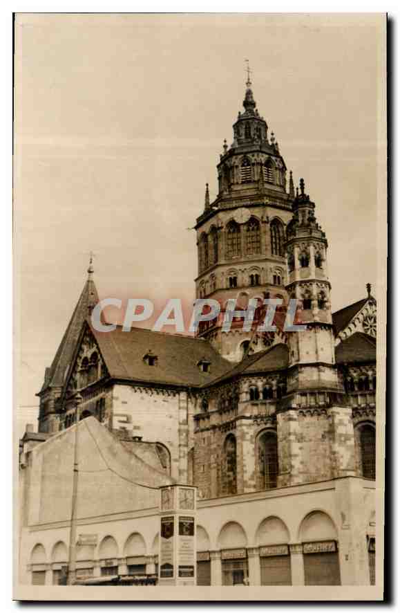 CARTE PHOTO Ville Allemagne