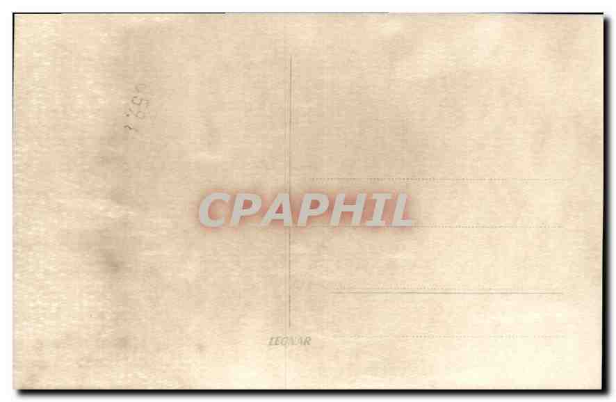 CARTE PHOTO Ville Allemagne — Verso