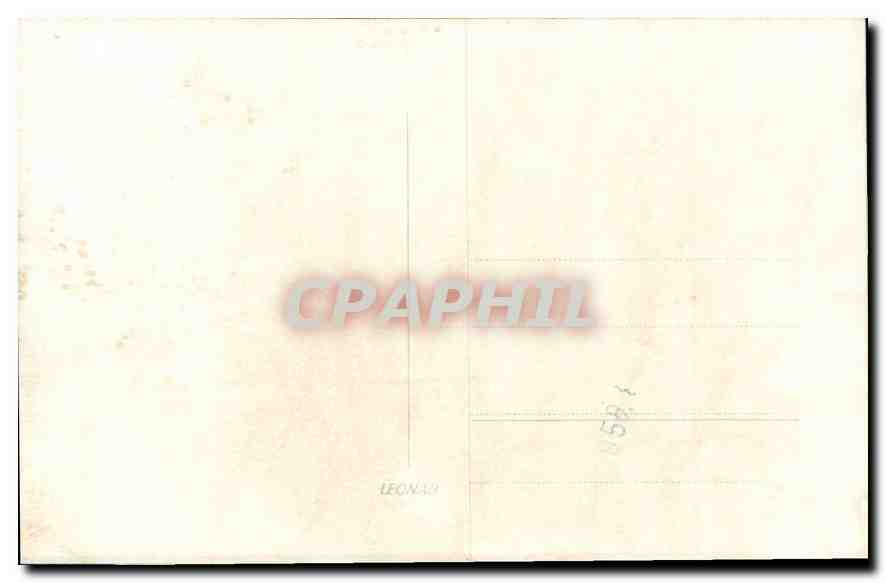 CARTE PHOTO Ville Allemagne — Verso